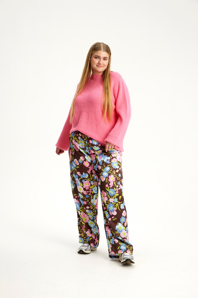 Anyday Curves Bukser - Tuesday 096 Bukser Brun - 38/40 (XS) - Diversita -
