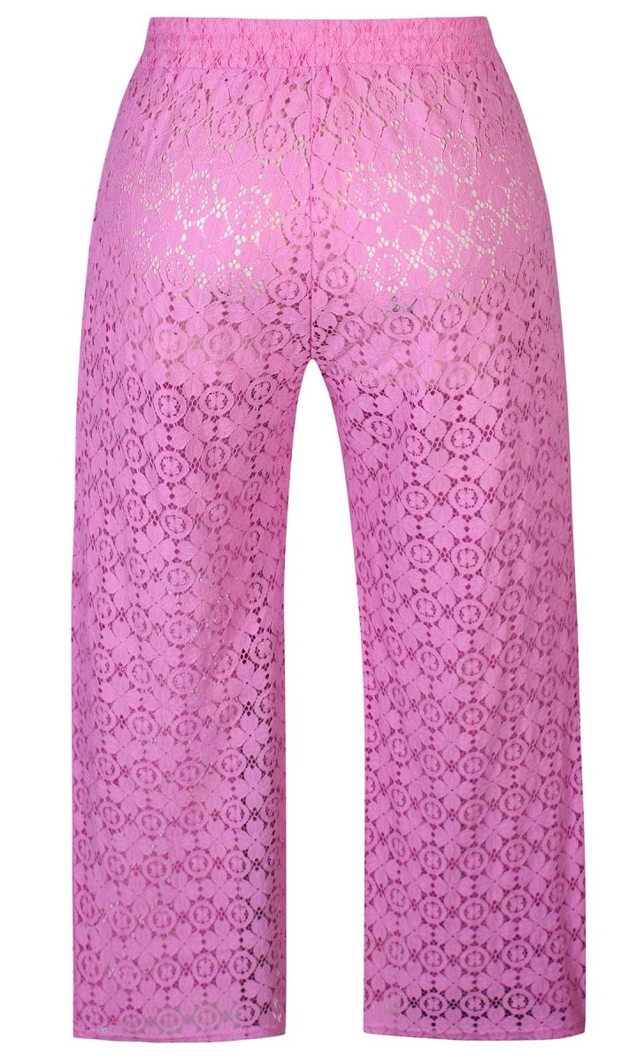 Anyday Curves Bukser - Tuesday 167 Blonde Bukser Pink - 38/40 (XS) - Diversita -