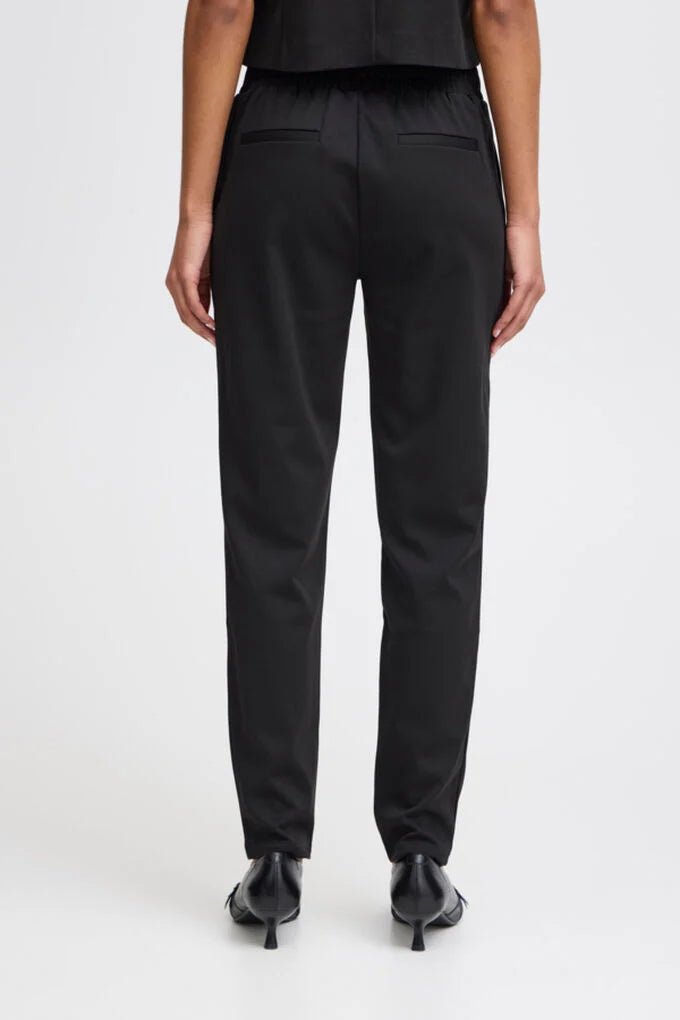 Ichi Bukser - Kate Sus Office Pants Sort - XS - Diversita -