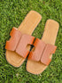 Mulanka Sandaler - Crossed Strap Sandals Brown - 36 - Diversita -