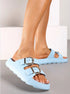 Mulanka Sandaler - Flip Flops Blue - 36 - Diversita -