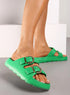 Mulanka Sandaler - Flip Flops Green - 36 - Diversita -