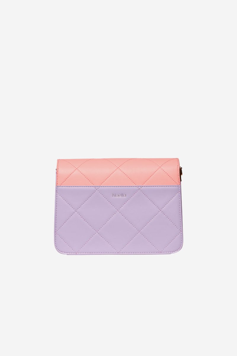 Noella Håndtaske - Blanca Multi Compartment Bag Coral/Purple/Nude - Onesize - Diversita -