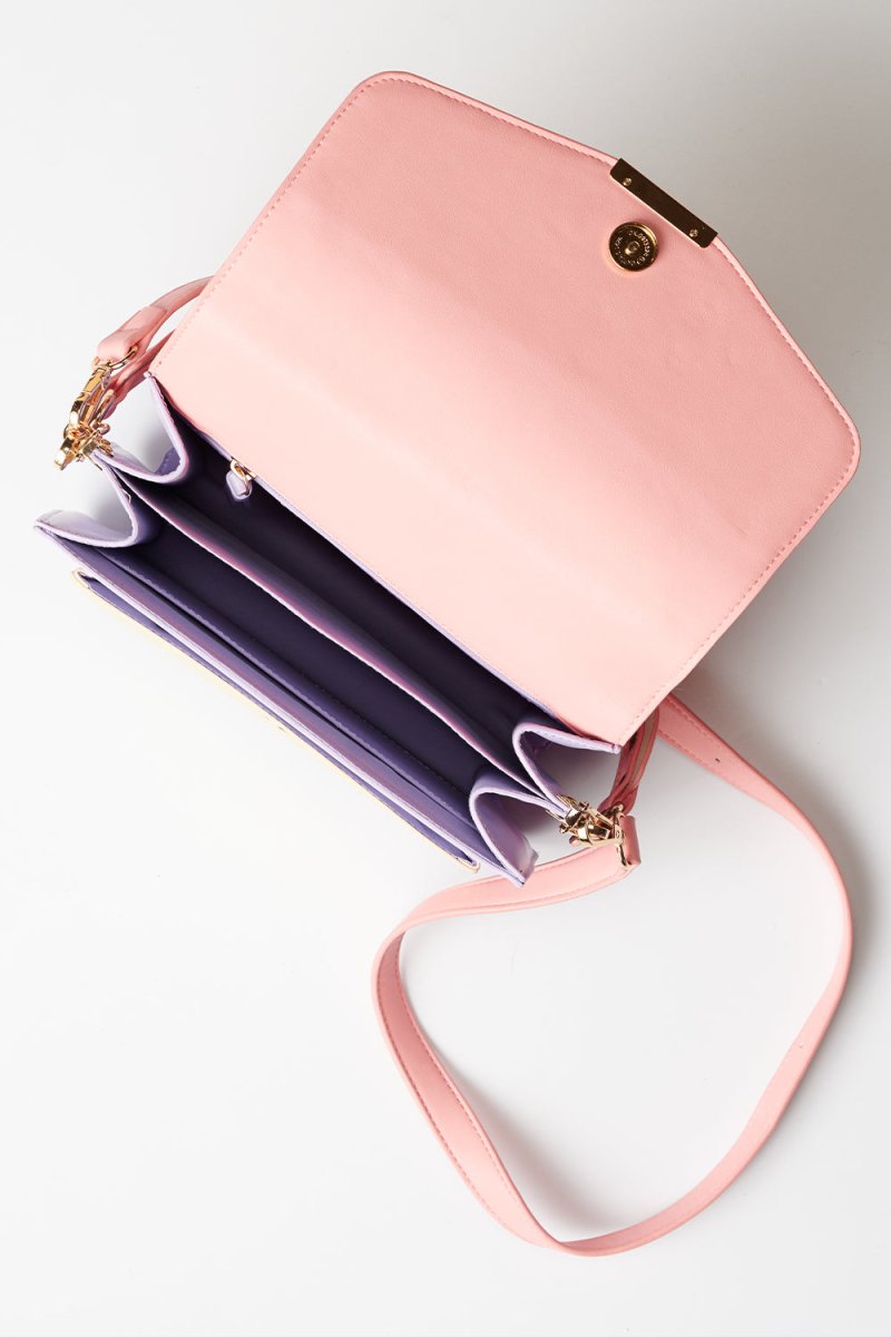 Noella Håndtaske - Blanca Multi Compartment Bag Coral/Purple/Nude - Onesize - Diversita -