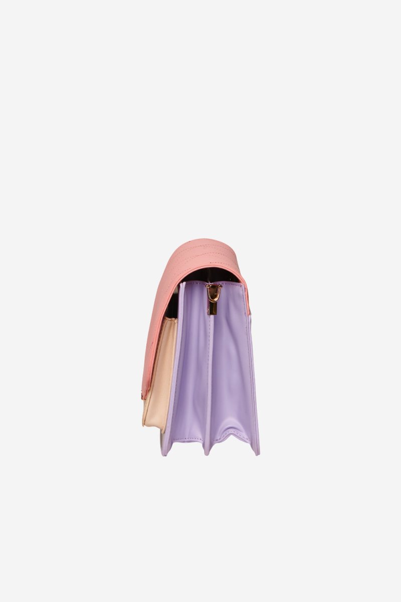 Noella Håndtaske - Blanca Multi Compartment Bag Coral/Purple/Nude - Onesize - Diversita -