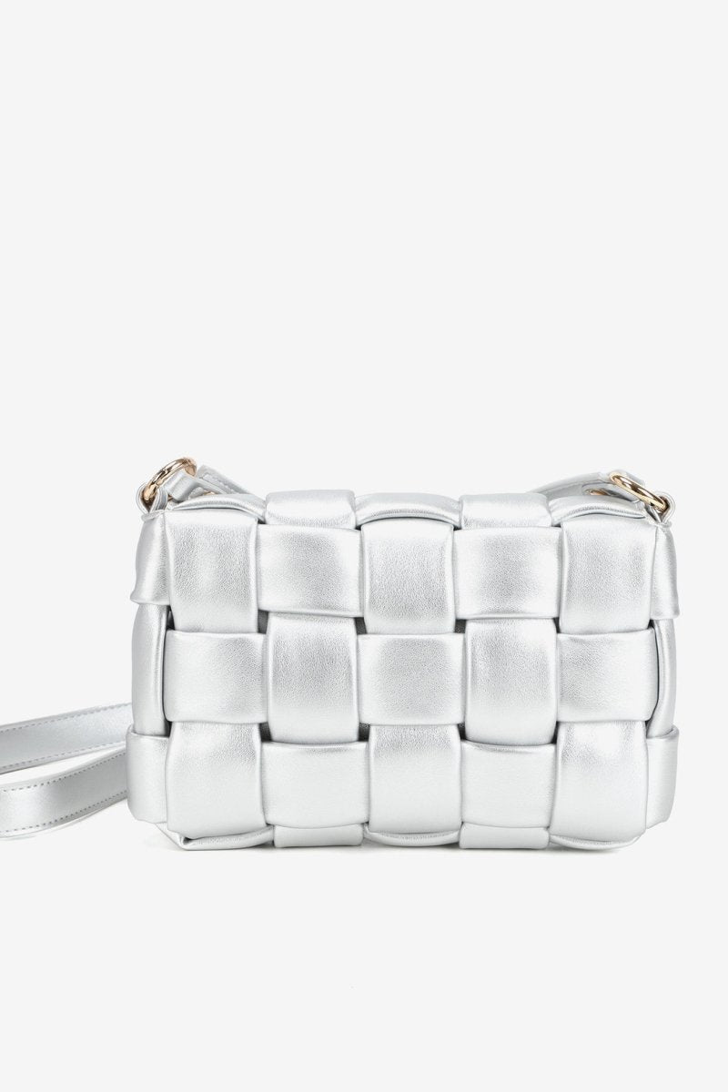 Noella Håndtaske - Brick Bag Silver - Onesize / Højde: 15 - Bredde: 24 - Dybde: 8 - Diversita -