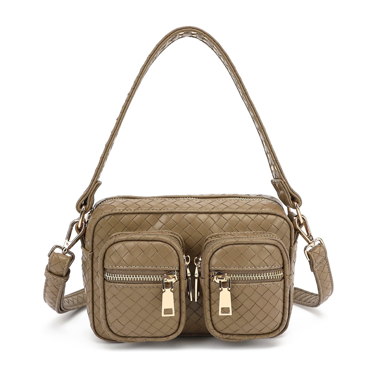 Noella Håndtaske - Kendra Bag W.Gold Warm Sand - Onesize / Højde: 10 cm, Længde: 15 cm og Bredde: 4 cm - Diversita -