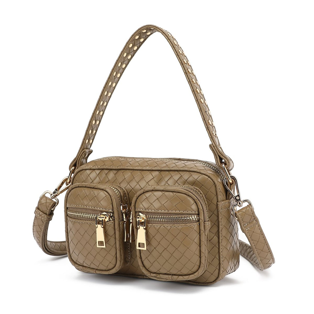 Noella Håndtaske - Kendra Bag W.Gold Warm Sand - Onesize / Højde: 10 cm, Længde: 15 cm og Bredde: 4 cm - Diversita -