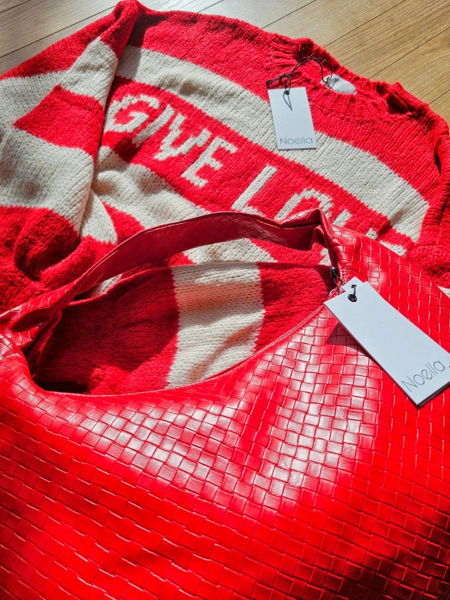 Noella Håndtaske - Penny Hobo Bag Red - Diversita -