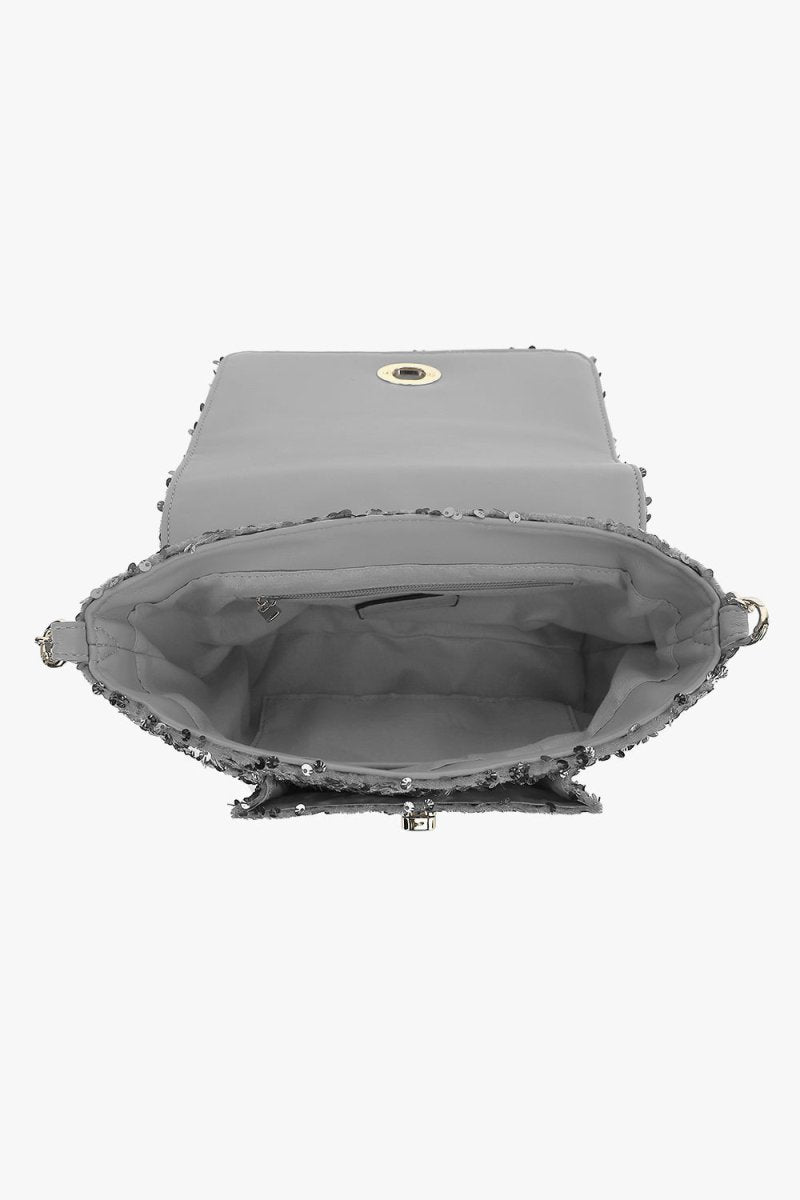 Noella Håndtaske - Teagan Bag Asphalt Silver Grey - H 14 x B 22 x D 8 - Diversita -