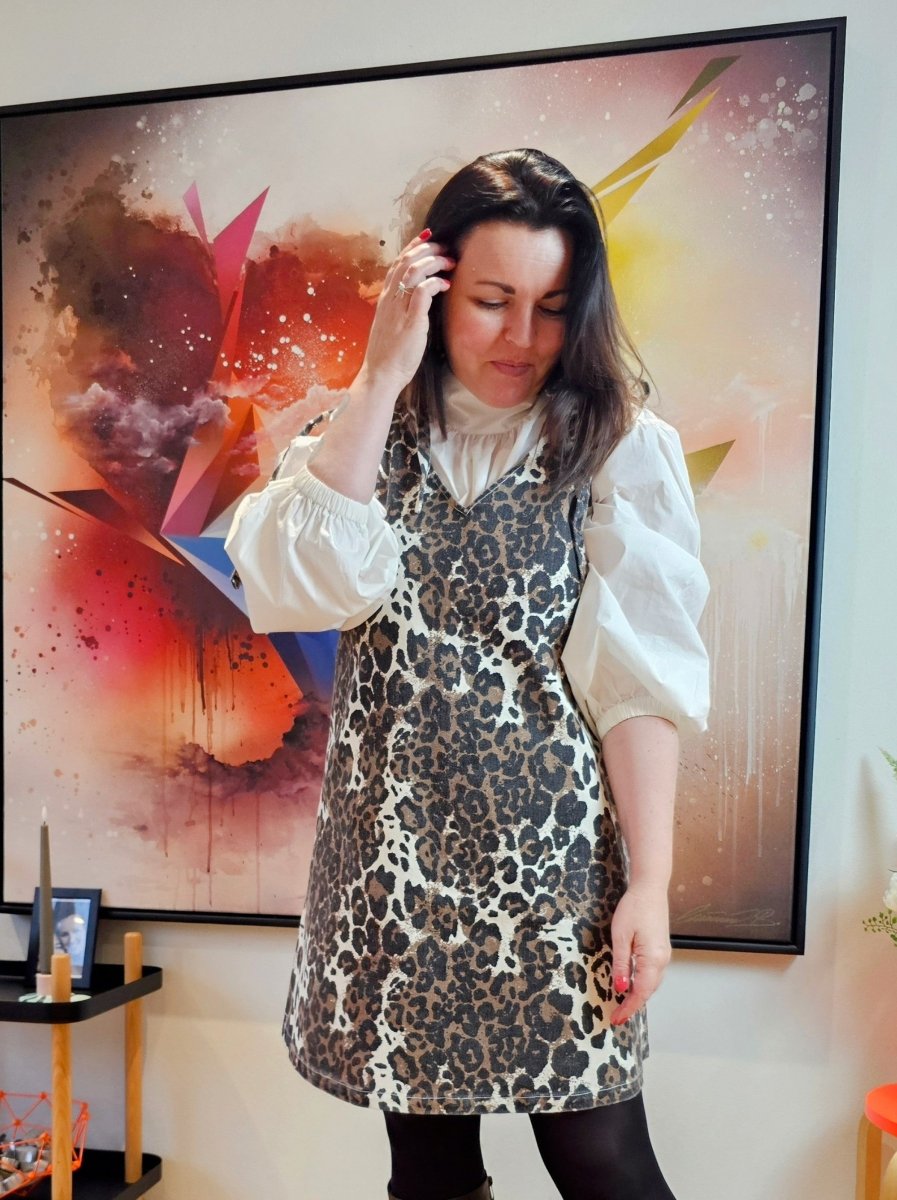 Noella Kjole - Kela Dress Taleah Print - XS - Diversita -