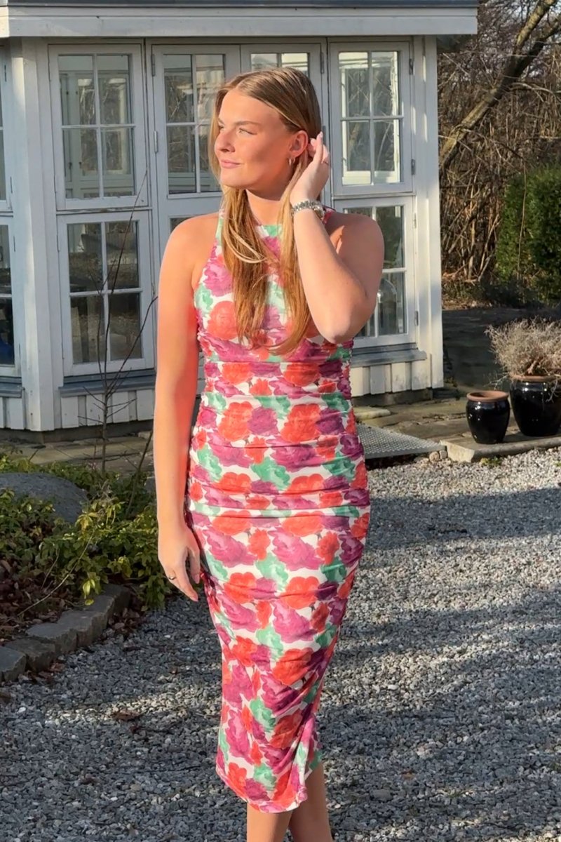 Noella Kjole - Leanna Dress Calia Print - XS - Diversita -
