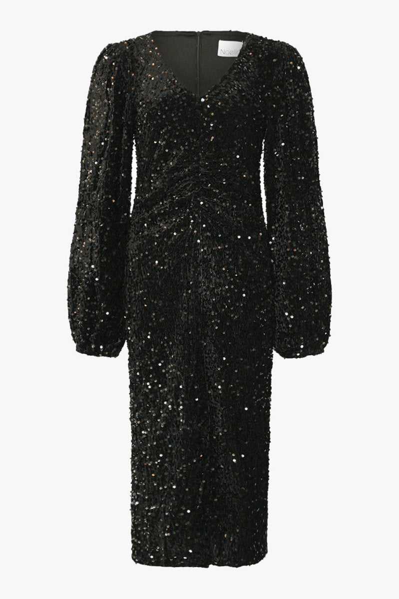 Noella Kjole - Teagan Dress Black - XS - Diversita -