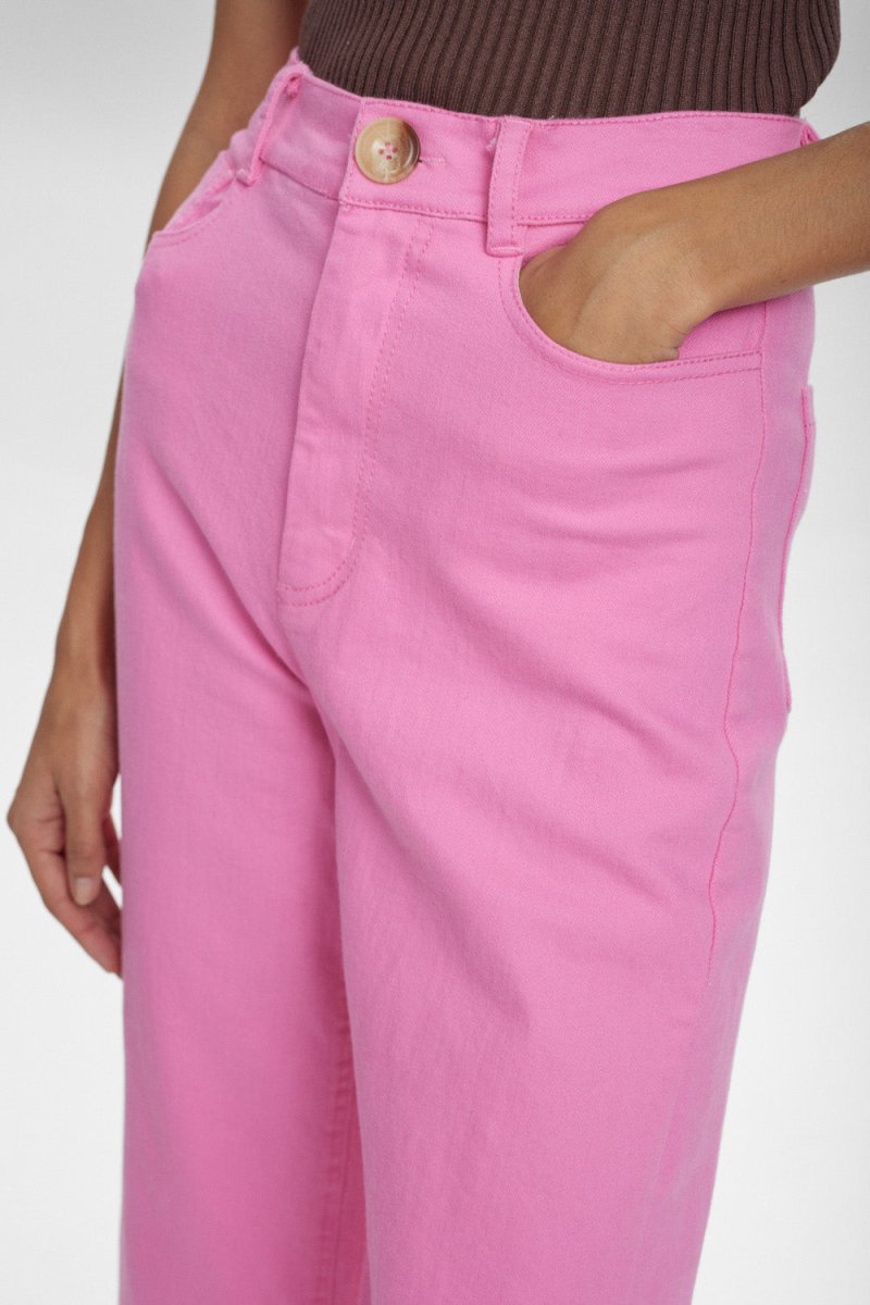 NUMPH Bukser - Nululu Pants Cropped "PREORDER START FEB" - 34 - Diversita -
