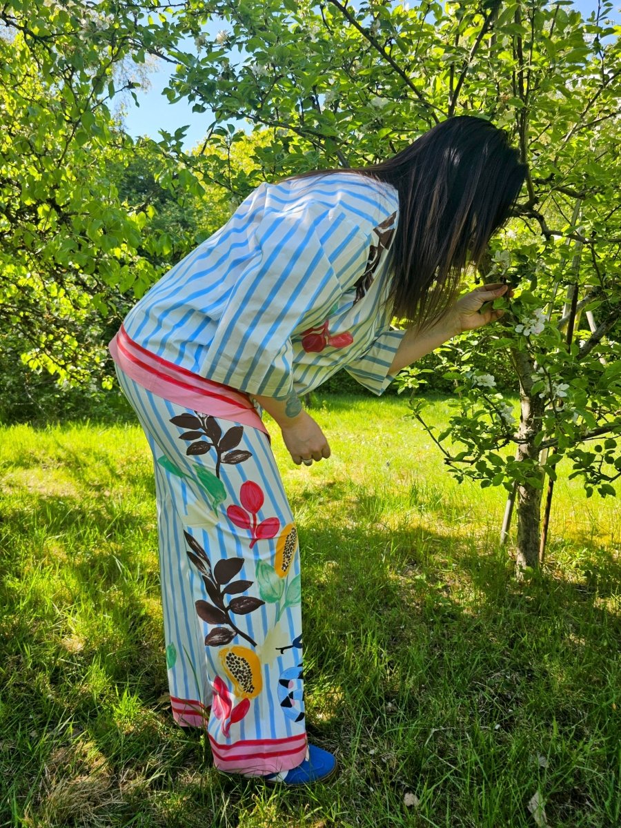 NUMPH Bukser - NUWENDIE PANTS - Bright White - 34 - Diversita -