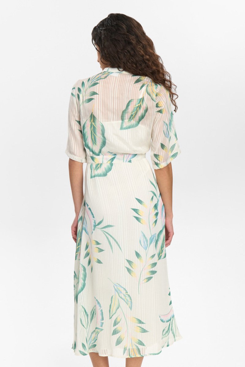 NUMPH Kjole - NUKYNDALL SS DRESS - 34 - Diversita -