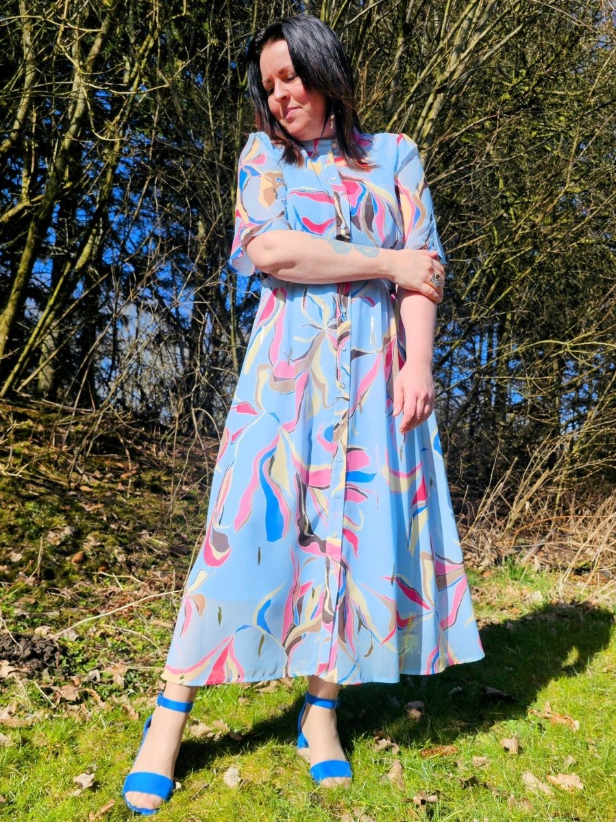 NUMPH Kjole - Nukyndall Ss Dress - 34 - Diversita -