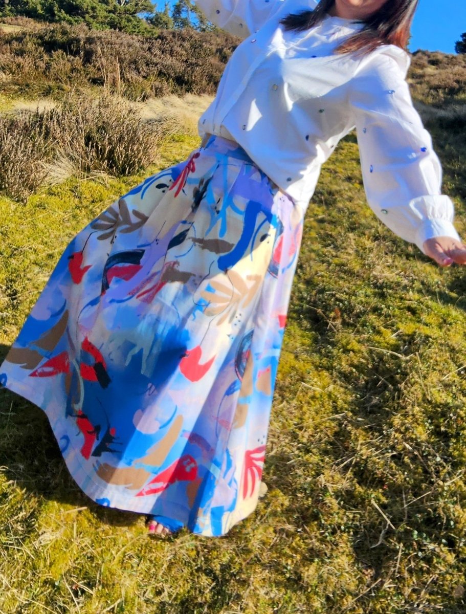 NUMPH Nederdel - Nugloria Skirt - 34 - Diversita -