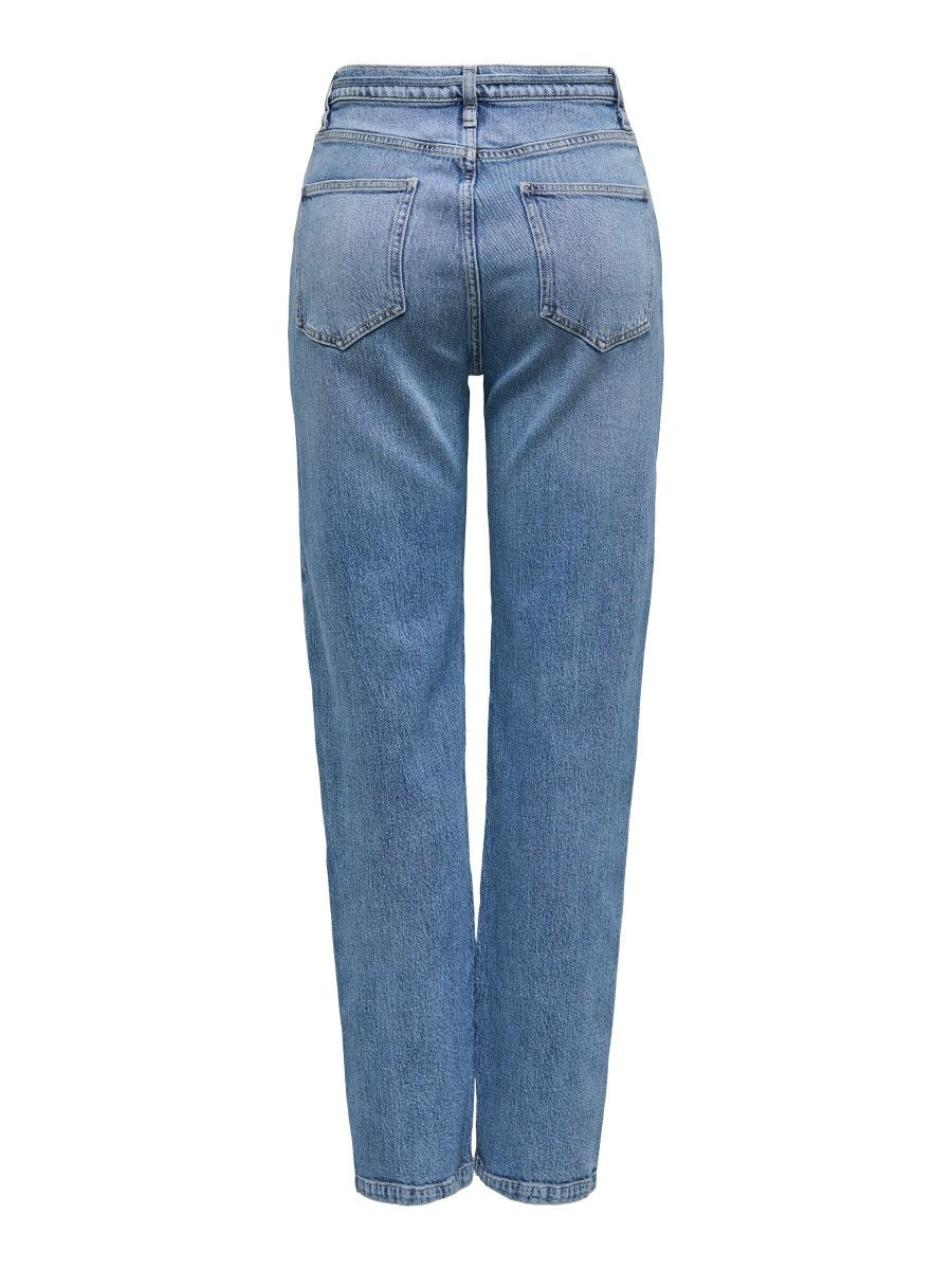 ONLY Jeans - ONLGYPSY HW STRAIGHT STRETCH SIK332 DNM Jeans "PREORDER - START DEC" - 25/32 - Diversita - 5715677461607
