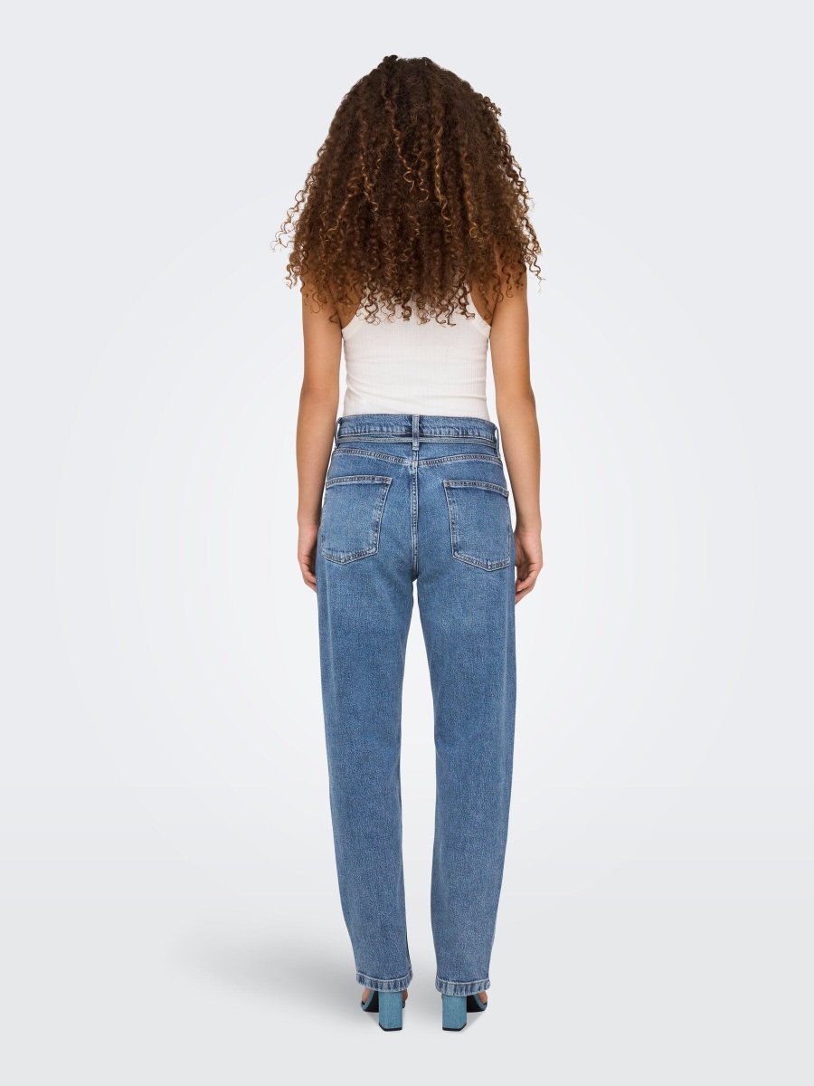 ONLY Jeans - ONLGYPSY HW STRAIGHT STRETCH SIK332 DNM Jeans "PREORDER - START DEC" - 25/32 - Diversita - 5715677461607