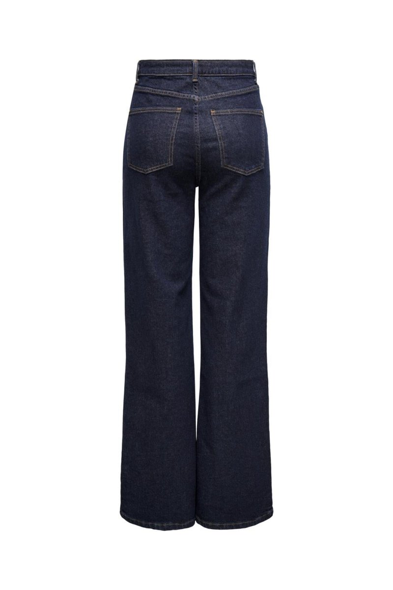 ONLY Jeans - Onljuicy Hw Wide Rinse Dnm Mad763 Noos Dark Denim Blue - 26/32 - Diversita -