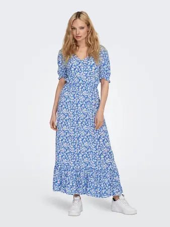 ONLY Kjole - Onlchlanti S/S Long Dress Wvn Noos - XS - Diversita -
