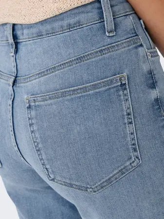 ONLY Shorts - ONLMADISON BLUSH HW SHORTS DNM CRO NOOS - XS - Diversita -