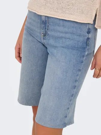 ONLY Shorts - ONLMADISON BLUSH HW SHORTS DNM CRO NOOS - XS - Diversita -