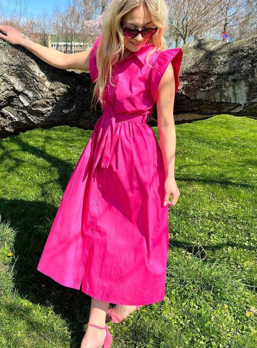 Sommerstedt Kjole - Genova Dress Pink - XS - Diversita -