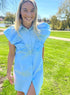 Sommerstedt Kjole - Malou Dress Blue - S - Diversita -