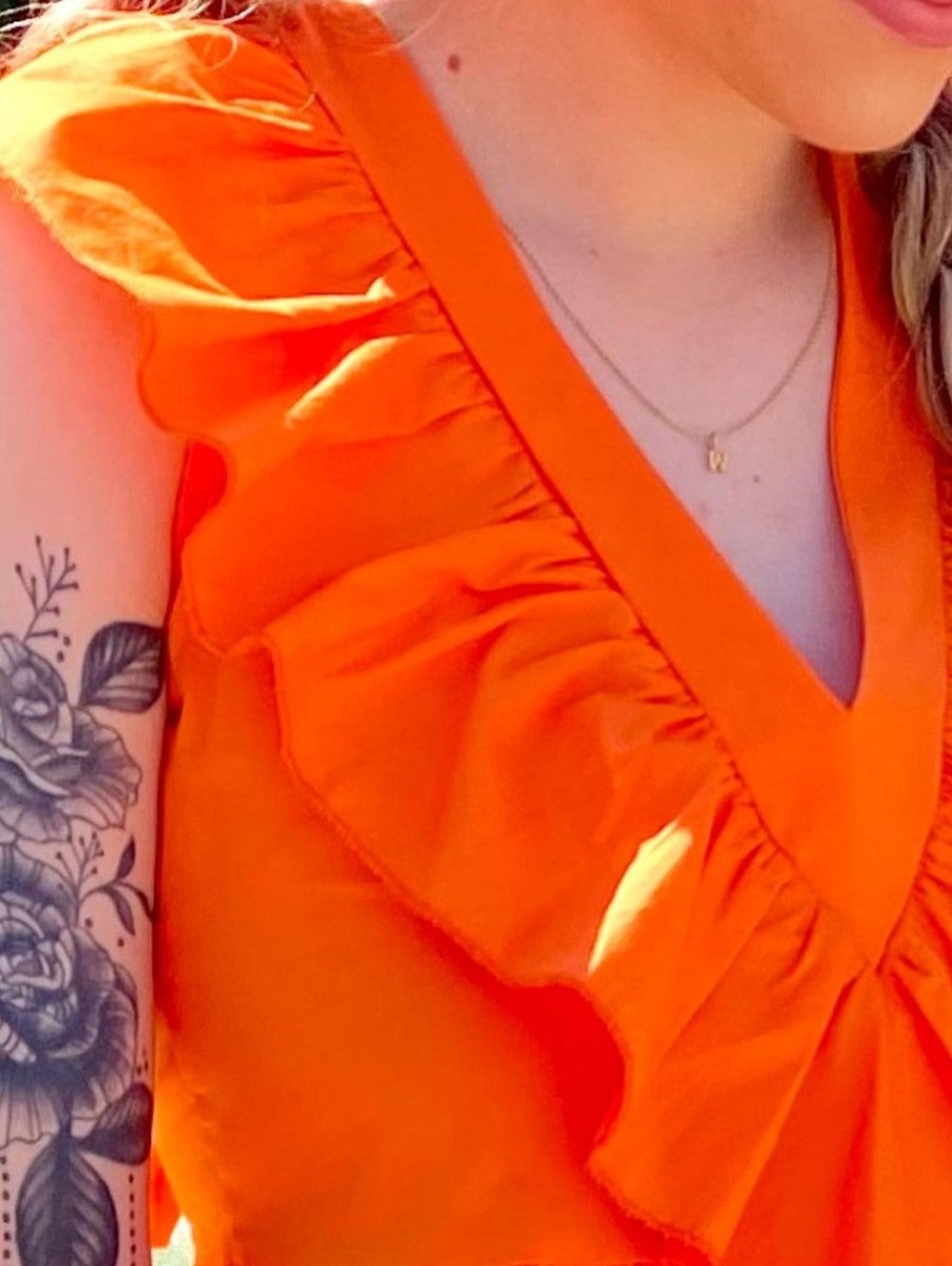 Sommerstedt Kjole - Varesa Dress Orange - S - Diversita -