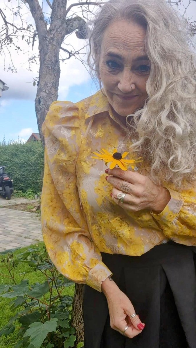 Sommerstedt Skjorte - Katie Shirt Yellow - S/M - Diversita -