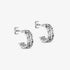 Wolff Jewelry Denmark Øreringe - Rusty Earring - Sølvfarvet - 15 x 7 mm - Diversita -