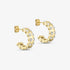 Wolff Jewelry Denmark Øreringe - Ziko Earring - 18 karat guldbelagt - Onesize - Diversita -