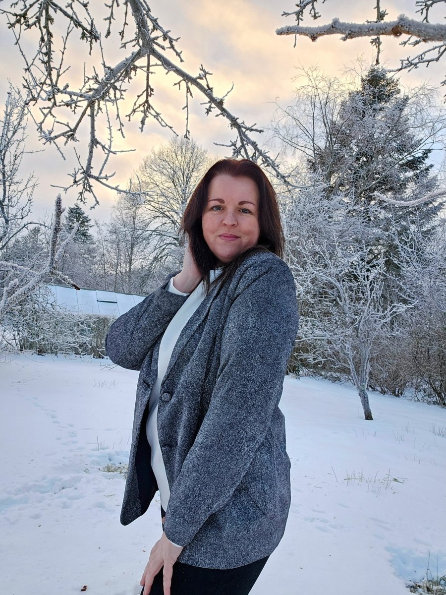Ichi - ICHI Didunna Blazer Sølv - 34 - - Diversita -