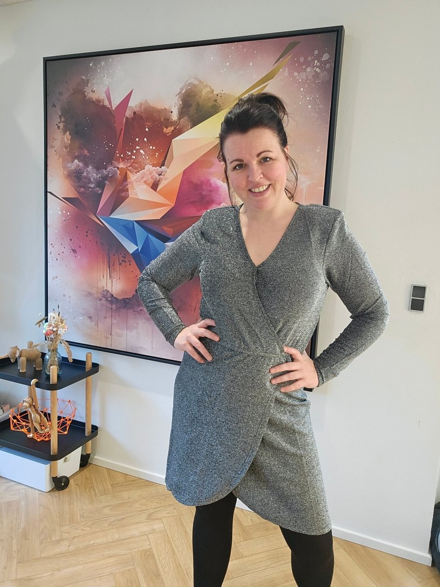 Ichi Kjole - Ixpaxi Kjole - Sort Med Sølv - XS - - Diversita -