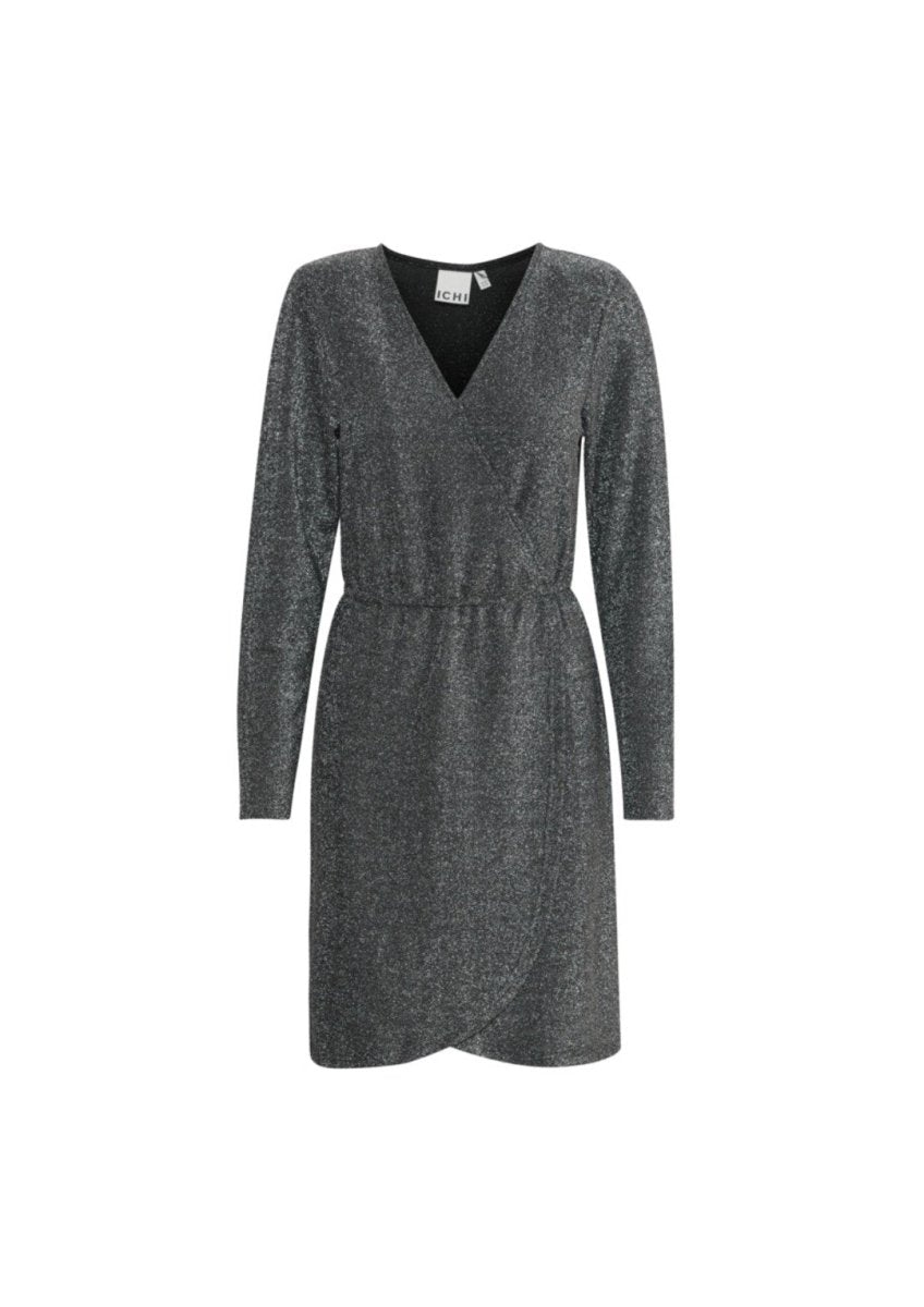 Ichi Kjole - Ixpaxi Kjole - Sort Med Sølv - XS - - Diversita - -