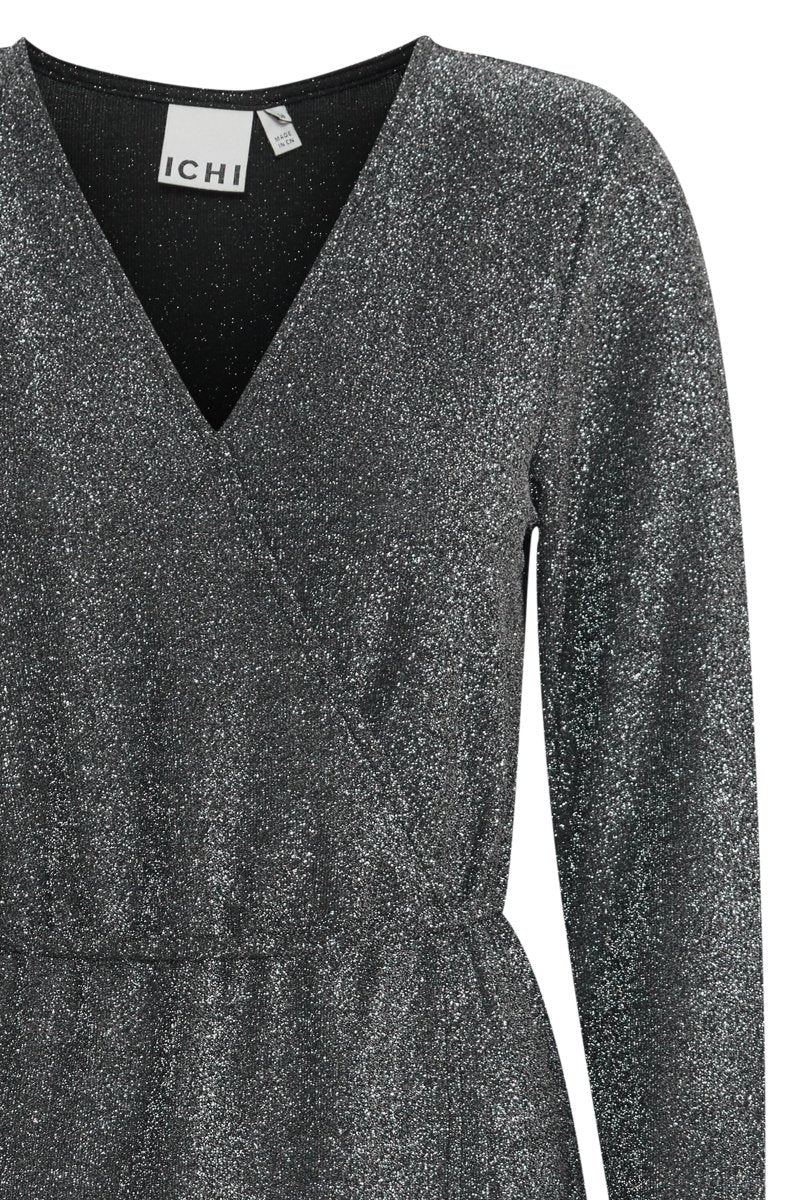 Ichi Kjole - Ixpaxi Kjole - Sort Med Sølv - XS - - Diversita -