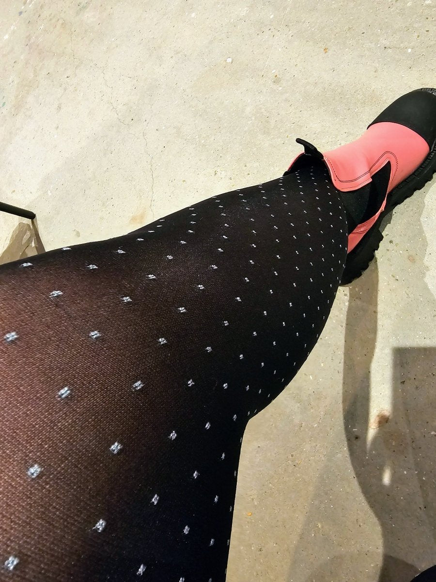Ichi Strømpebukser - Iasolia Tights Meteorite / Forget me not - XS - - Diversita -