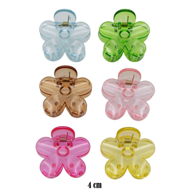 Diversita Hårklemme - Hårklemme Blomst - 4 cm - Diversita - 