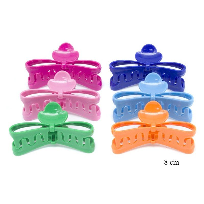 Diversita Hårklemme - Hårklemme Sløjfe - 8 cm - Diversita - 