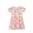 Liberte Ami Kjole - Alma Ss Babydoll Dress (Kids) Mint Pink Flower "NYHED" - 86/92 - Diversita - 