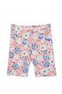 Liberte Ami Shorts - Alma Bicycle Shorts (Kids) Peachy Blue Flower "NYHED" - 86/92 - Diversita - 