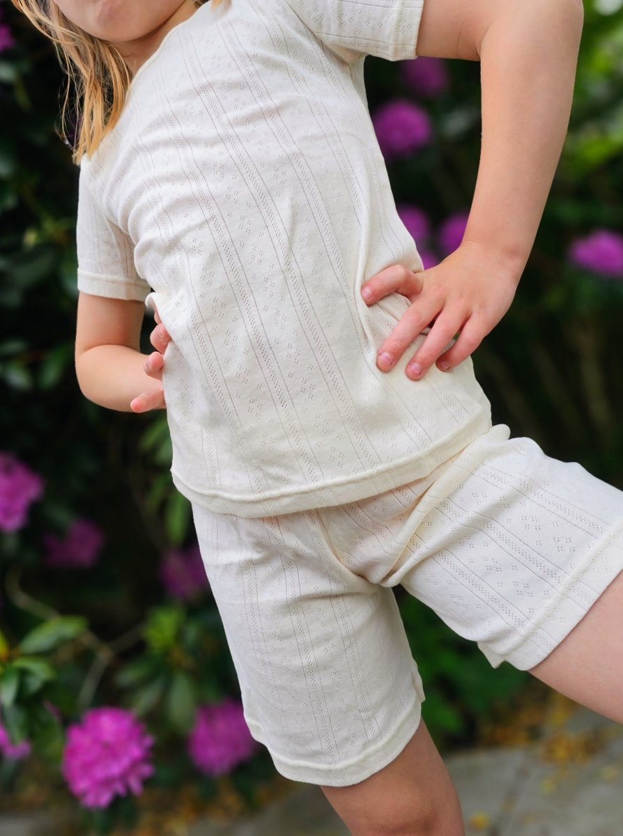 Liberte Ami Shorts - Pixie Shorts Kids Creme &quot;NYHED&quot; - 86/92 - - Diversita - 5707085552275