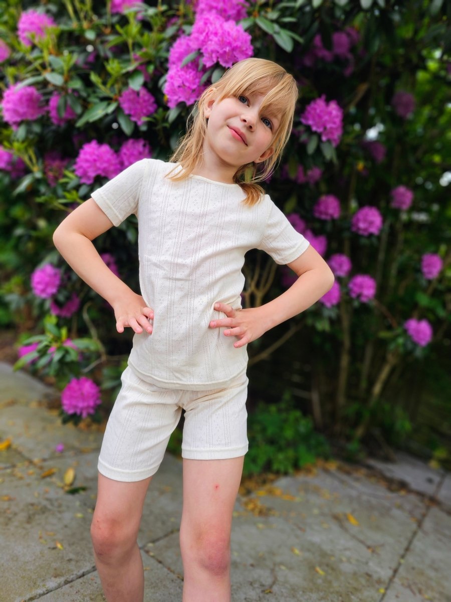 Liberte Ami Shorts - Pixie Shorts Kids Creme &quot;NYHED&quot; - 86/92 - - Diversita - 5707085552275