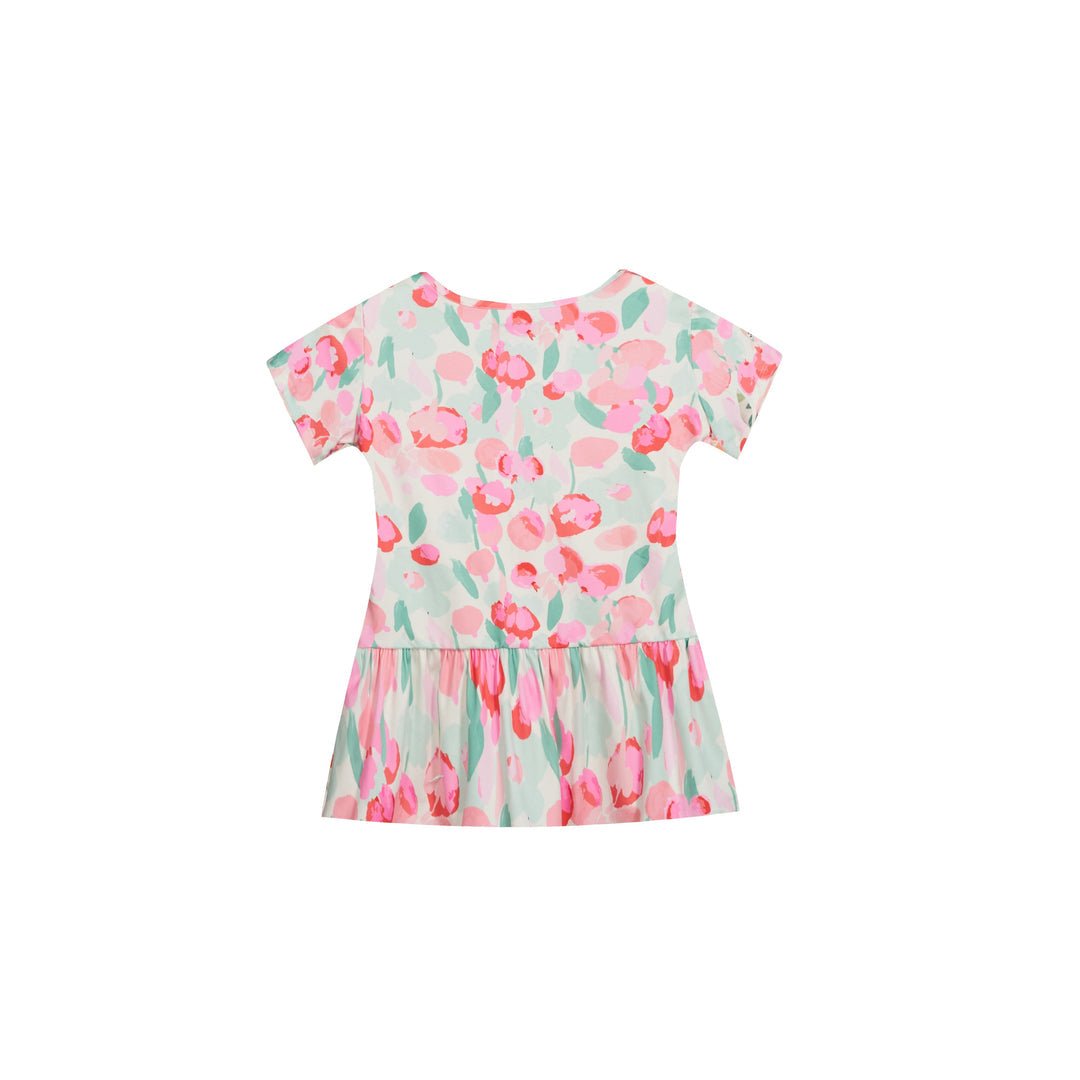 Liberte Ami T - shirt - Alma Frill Tshirt (Kids) Mint Pink Flower &quot;NYHED&quot; - 86/92 - Diversita - 