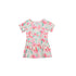 Liberte Ami T - shirt - Alma Frill Tshirt (Kids) Mint Pink Flower "NYHED" - 86/92 - Diversita - 