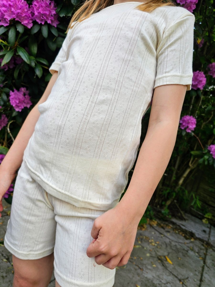 Liberte Ami T-shirt - Pixie Tshirt Kids Creme &quot;NYHED&quot; - 86/92 - - Diversita - 5707085552657