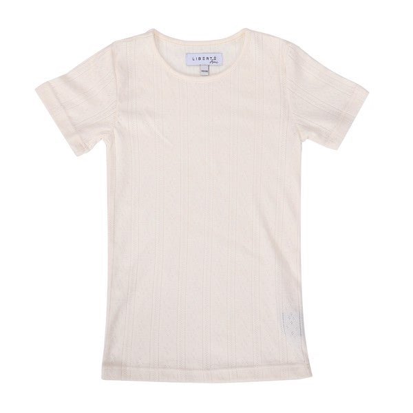 Liberte Ami T-shirt - Pixie Tshirt Kids Creme &quot;NYHED&quot; - 86/92 - - Diversita -