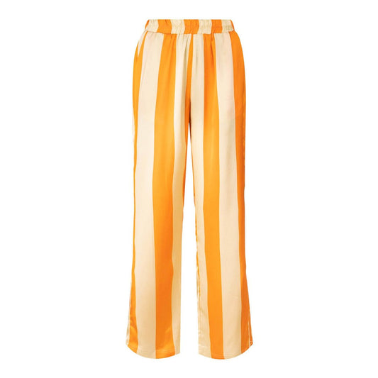 Liberte Essentiel Bukser - Felina Pants Orange Gold Stripe - XS - - Diversita -